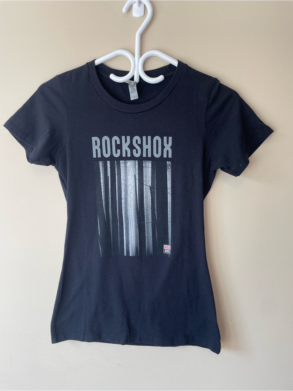 Rock Shox Black Graphic women’s black small T-Shirt